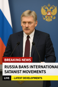 Russia announces ban on Satanist group