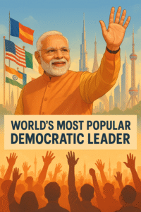 World's most popular democratic leader 2025