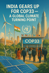 “India Gears Up for COP33 — A Global Climate Turning Point”